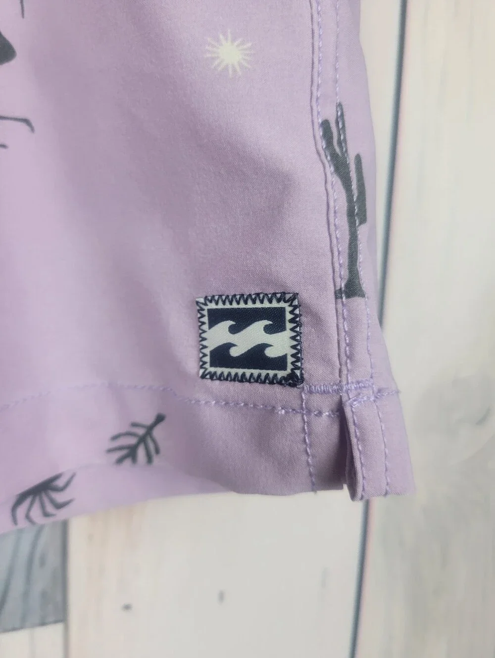 Billabong Sundays Layback Purple Swim Truncks Volleyball Boardshorts Size Sm